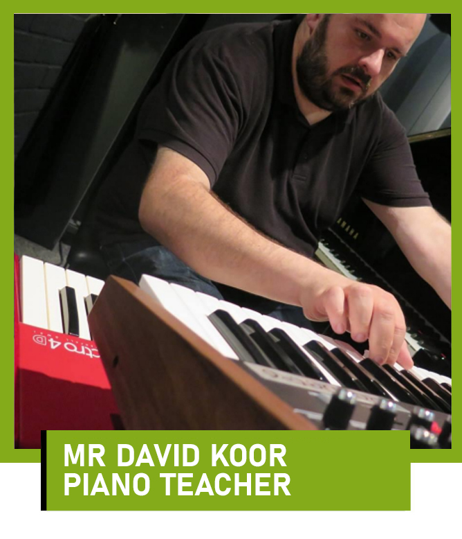 Mr David Koor – Piano Teacher